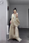 Mutedance 24 Spring/Summer Silk Double Layer Pants MD-MD24SS173 PM161